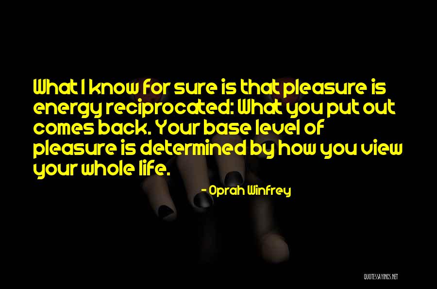 Energy You Put Out Quotes By Oprah Winfrey Energy You Put Out Quotes By Oprah Winfrey