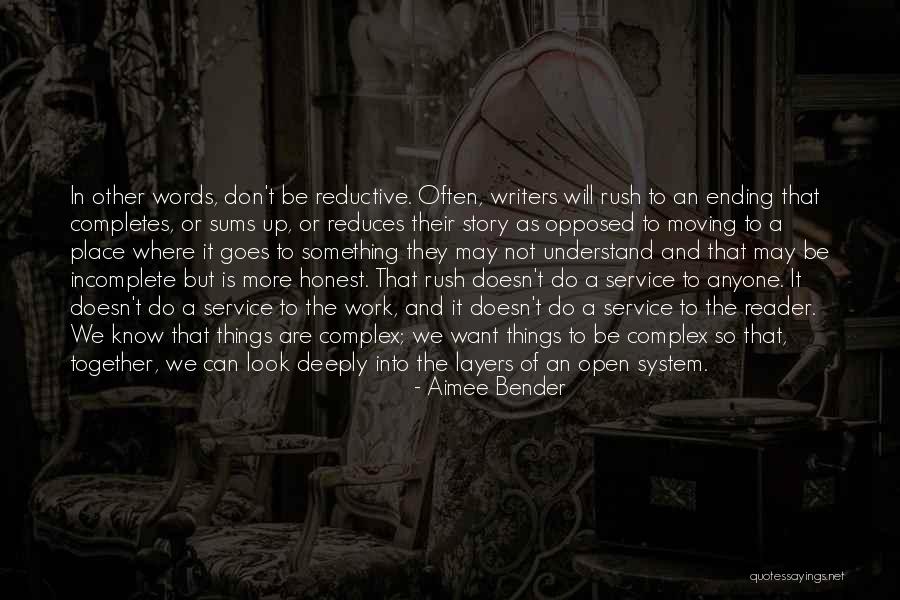 Enfatizar Sinonimo Quotes By Aimee Bender Enfatizar Sinonimo Quotes By Aimee Bender