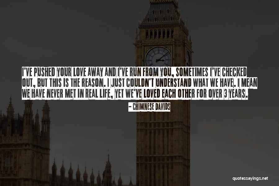 Enfeeble Poe Quotes By Chimnese Davids Enfeeble Poe Quotes By Chimnese Davids