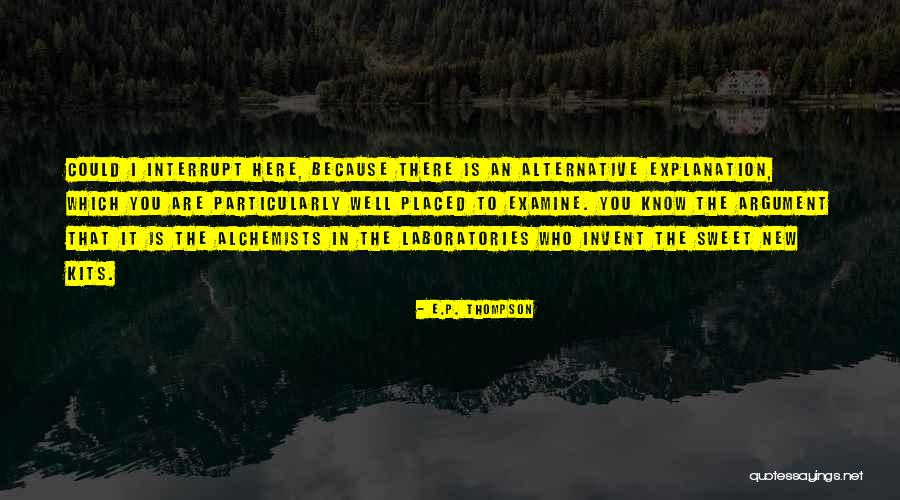 Enfermizo Sinonimo Quotes By E.P. Thompson Enfermizo Sinonimo Quotes By E.P. Thompson