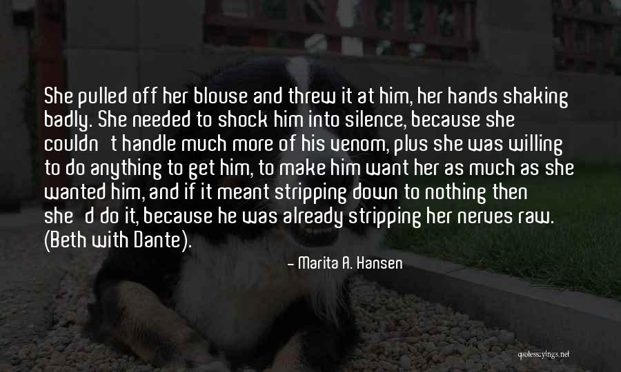 Enfonce Pieu Quotes By Marita A. Hansen Enfonce Pieu Quotes By Marita A. Hansen