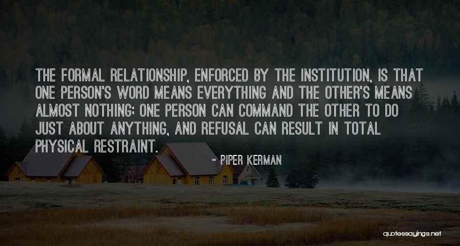 Enforced Vs Enforced Quotes By Piper Kerman Enforced Vs Enforced Quotes By Piper Kerman
