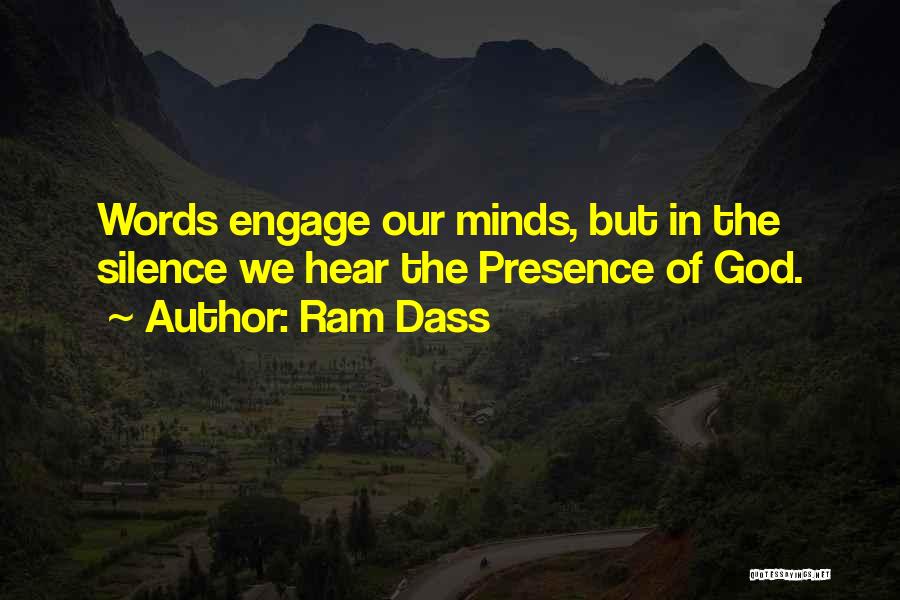 Engage Quotes By Ram Dass