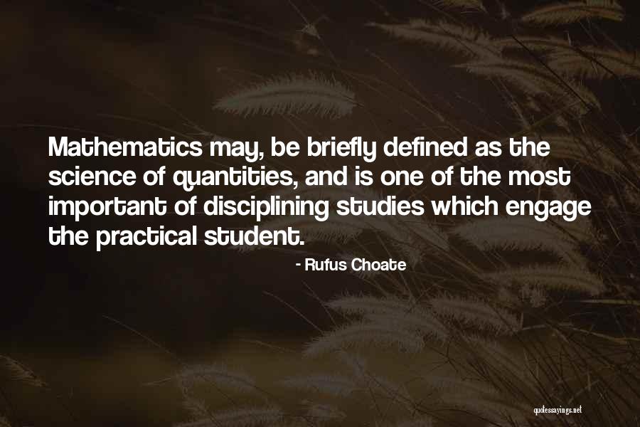 Engage Students Quotes By Rufus Choate Engage Students Quotes By Rufus Choate