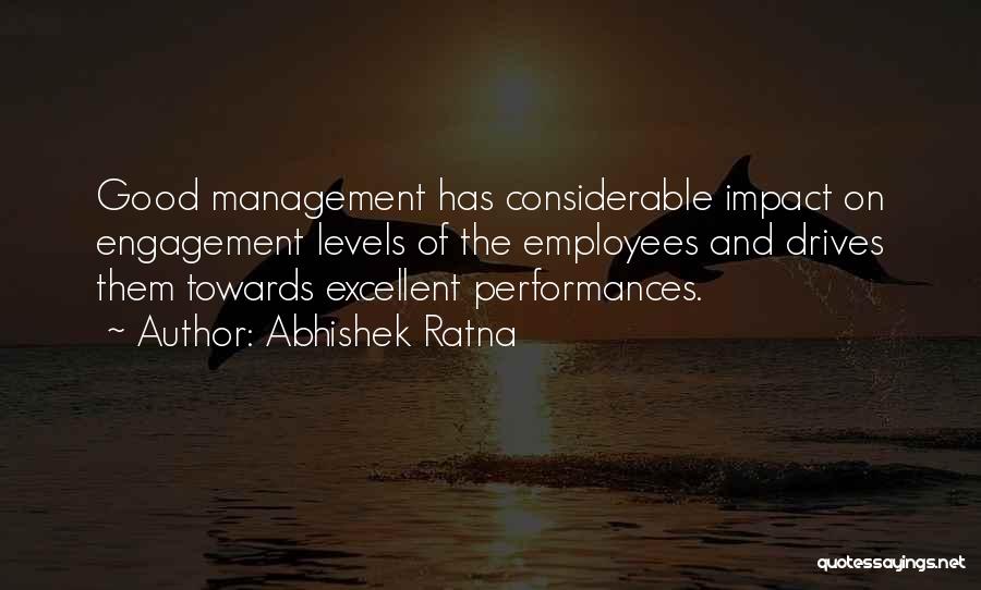 Engagement And Leadership Quotes By Abhishek Ratna