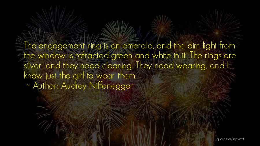 Engagement Ring Quotes By Audrey Niffenegger