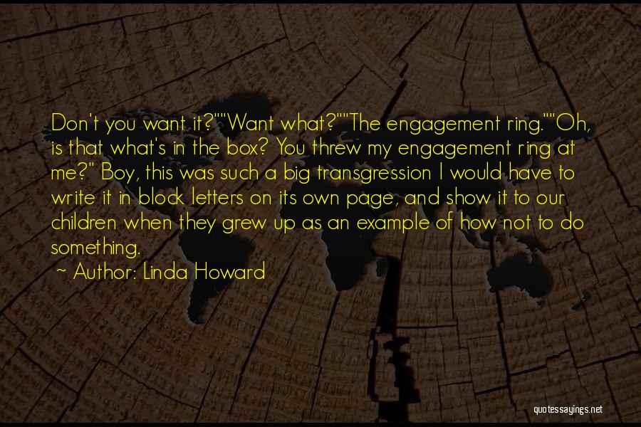 Engagement Ring Quotes By Linda Howard