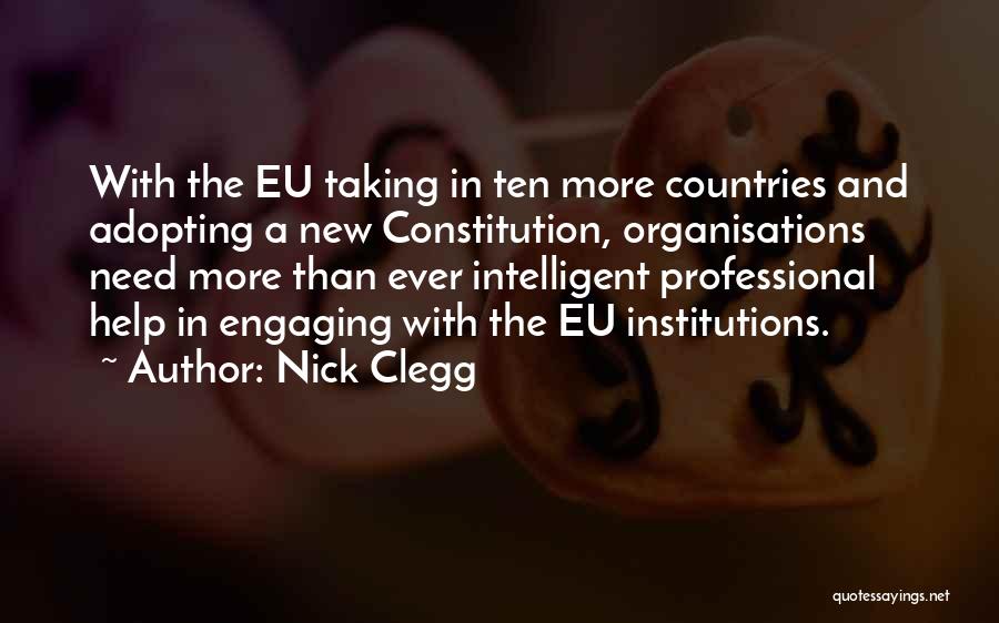 Engaging Others Quotes By Nick Clegg