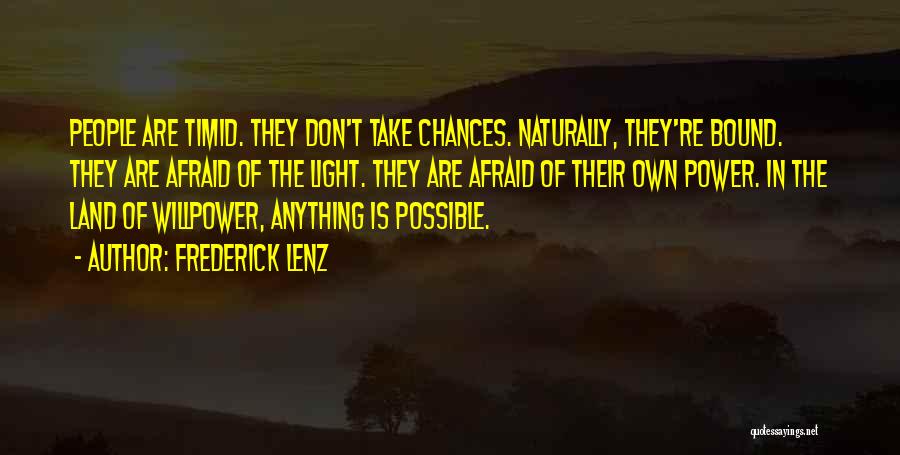 Enganches Quotes By Frederick Lenz