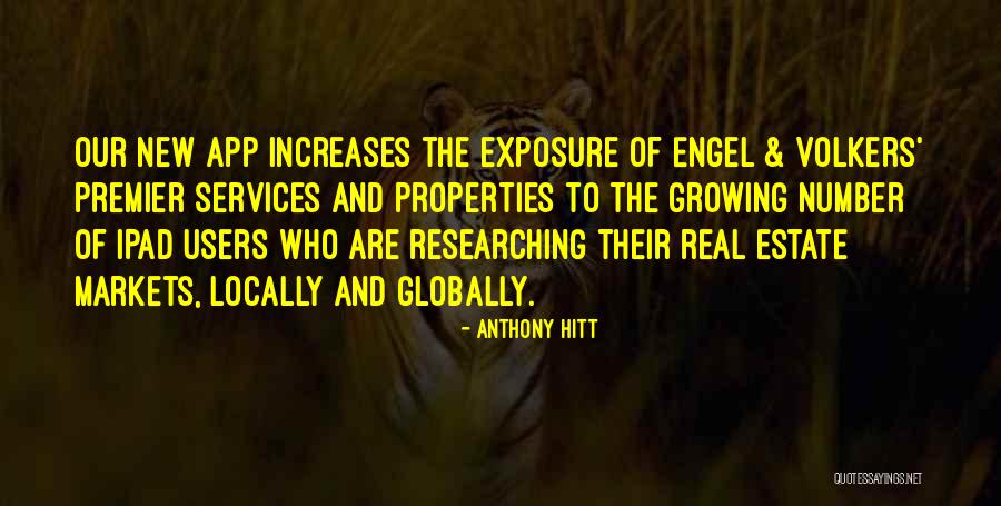 Engel And Volkers Quotes By Anthony Hitt Engel And Volkers Quotes By Anthony Hitt