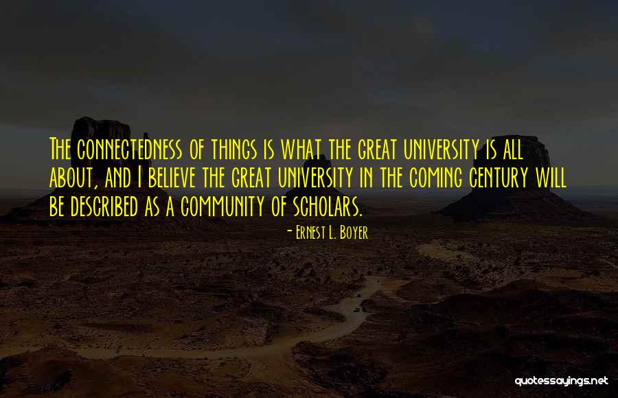 Engelberger Druck Quotes By Ernest L. Boyer Engelberger Druck Quotes By Ernest L. Boyer