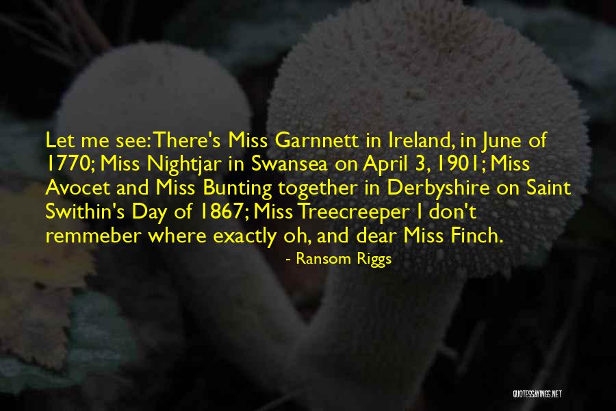 Enginar Nasil Quotes By Ransom Riggs Enginar Nasil Quotes By Ransom Riggs