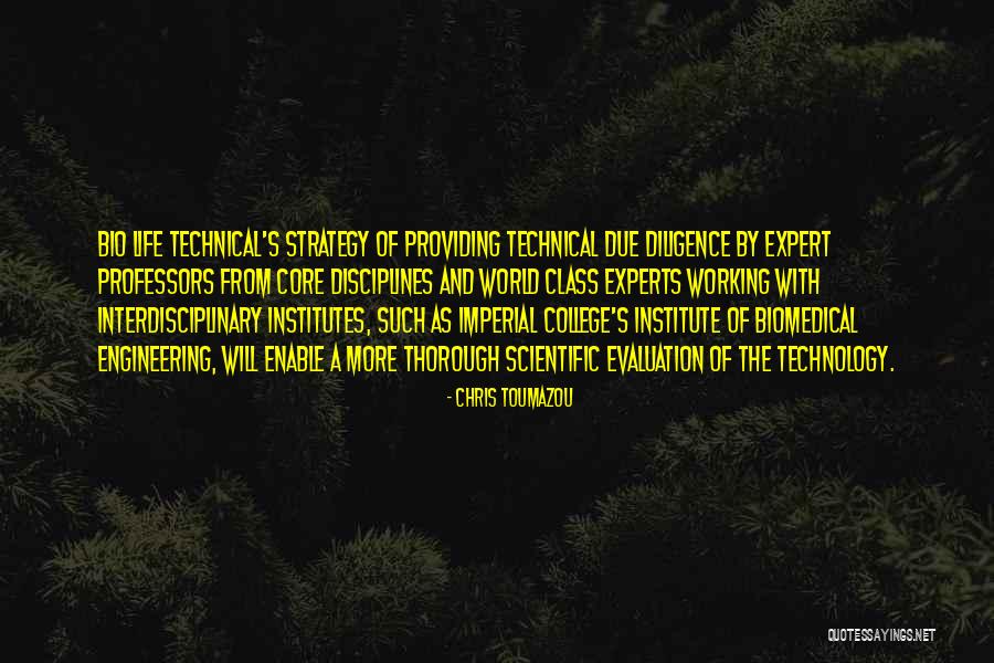 Engineering Life Quotes By Chris Toumazou