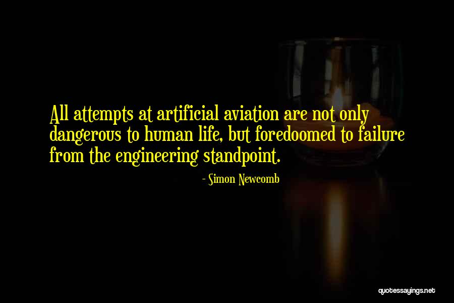 Engineering Life Quotes By Simon Newcomb