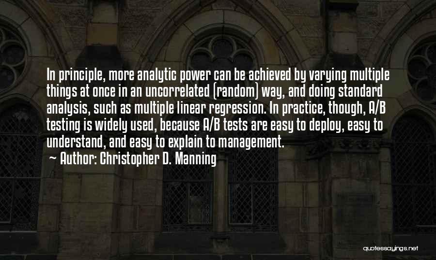 Engineering Management Quotes By Christopher D. Manning