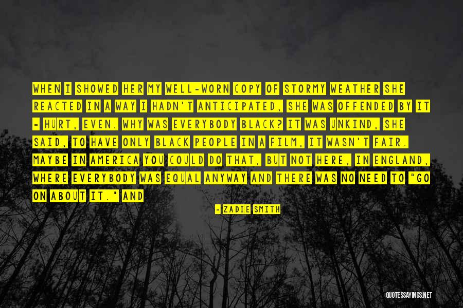 England And America Quotes By Zadie Smith England And America Quotes By Zadie Smith