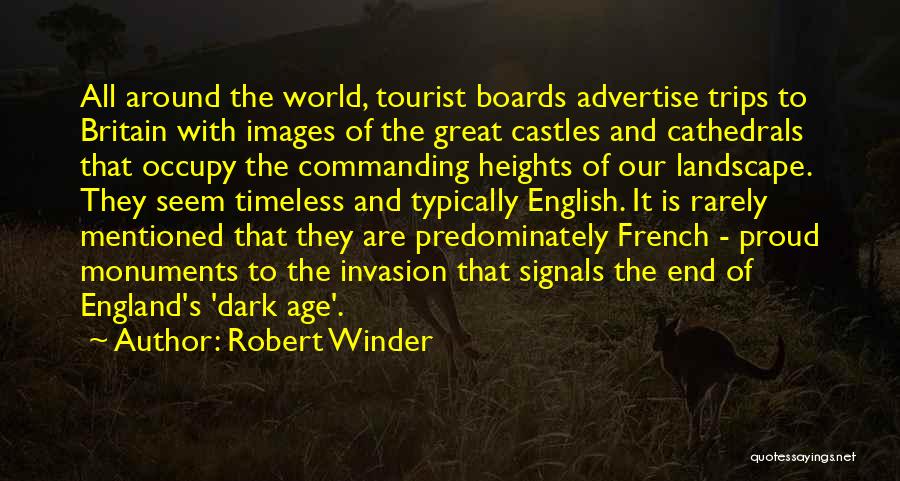 England And Proud Quotes By Robert Winder