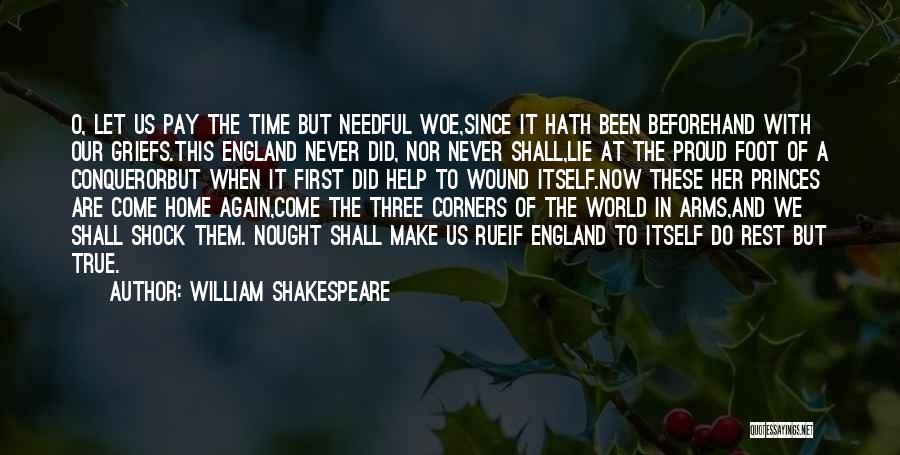 England And Proud Quotes By William Shakespeare