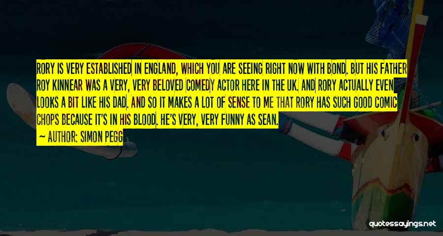 England Funny Quotes By Simon Pegg