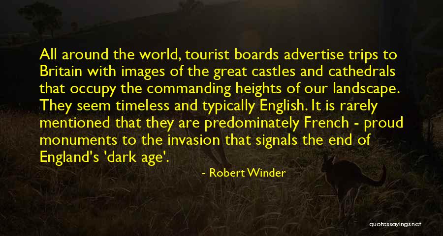 England Proud Quotes By Robert Winder