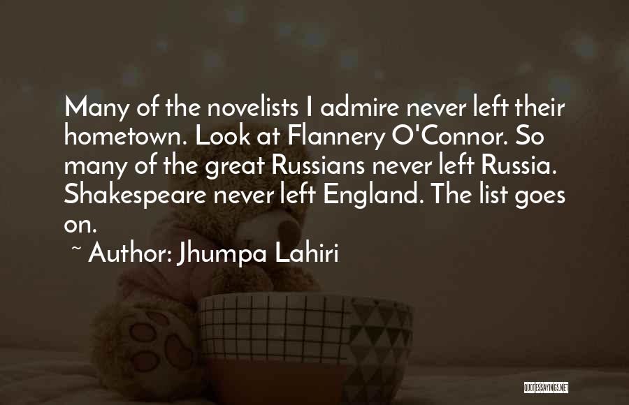 England Shakespeare Quotes By Jhumpa Lahiri