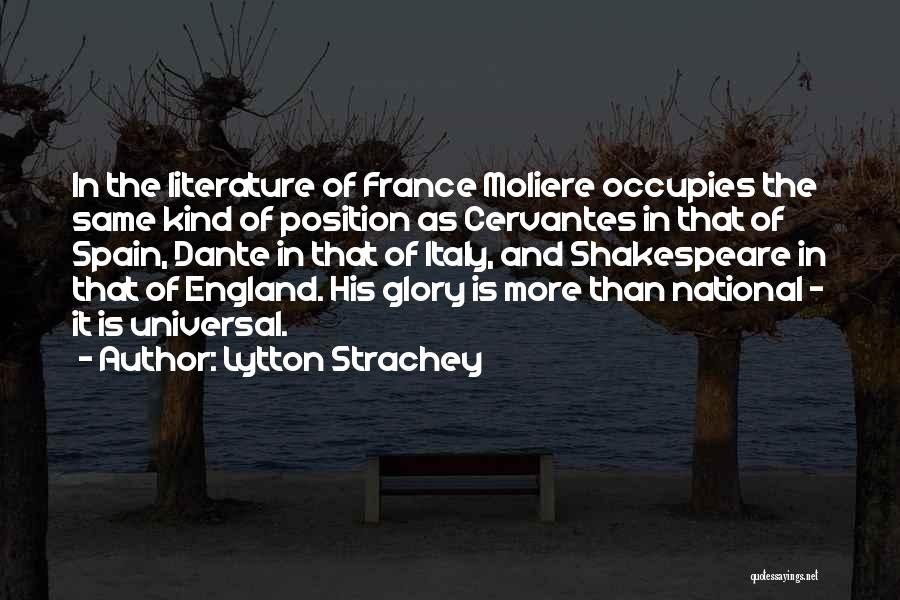 England Shakespeare Quotes By Lytton Strachey