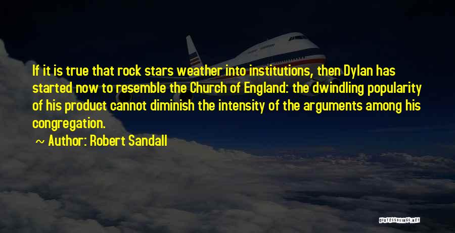 England Weather Quotes By Robert Sandall