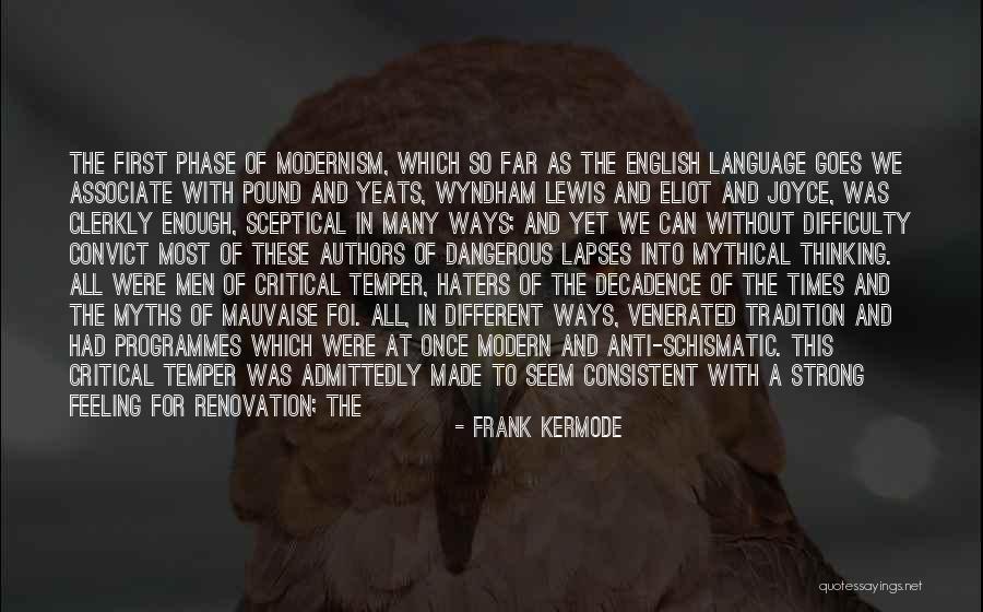 English Authors And Their Quotes By Frank Kermode English Authors And Their Quotes By Frank Kermode