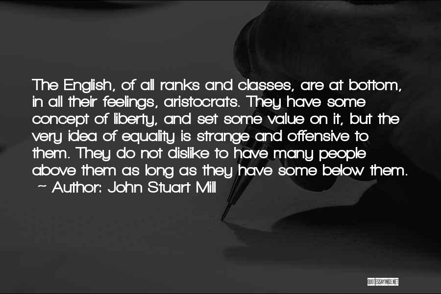 English Class Quotes By John Stuart Mill