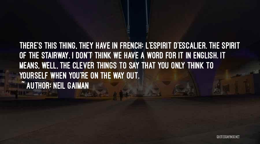 English Clever Quotes By Neil Gaiman