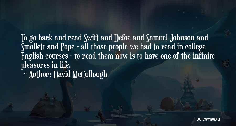 English Courses Quotes By David McCullough