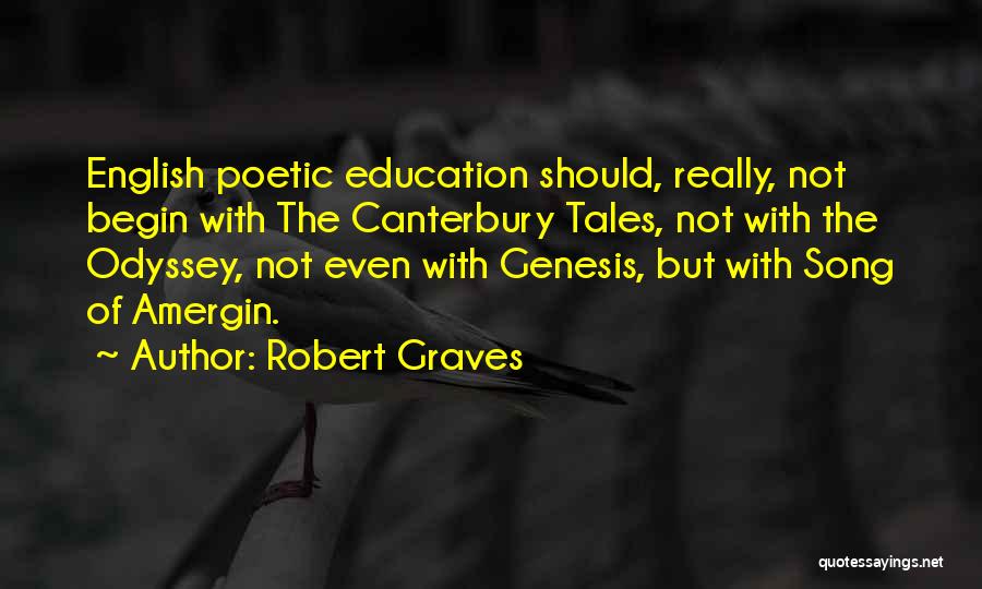 English Education Quotes By Robert Graves