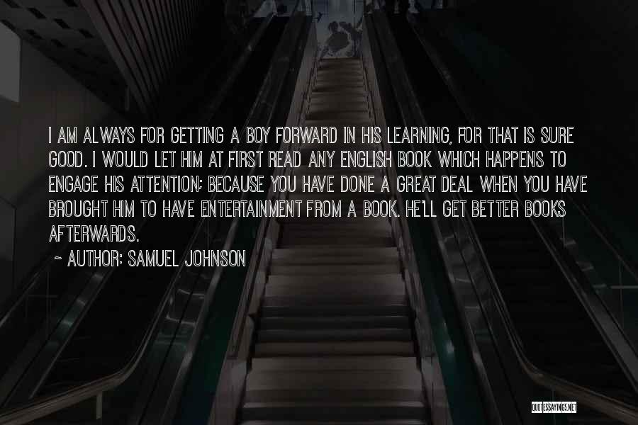 English Education Quotes By Samuel Johnson
