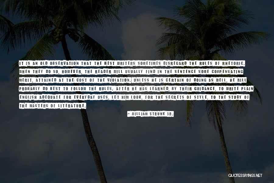 English For Quotes By William Strunk Jr. English For Quotes By William Strunk Jr.