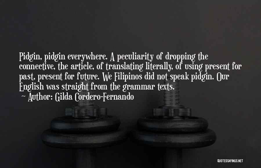 English Grammar Quotes By Gilda Cordero-Fernando