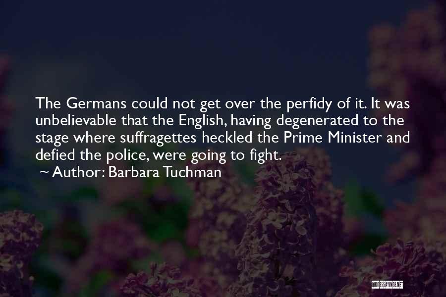 English History Quotes By Barbara Tuchman