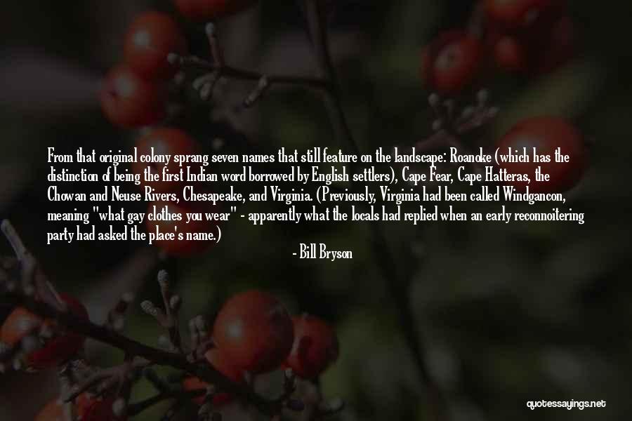 English History Quotes By Bill Bryson