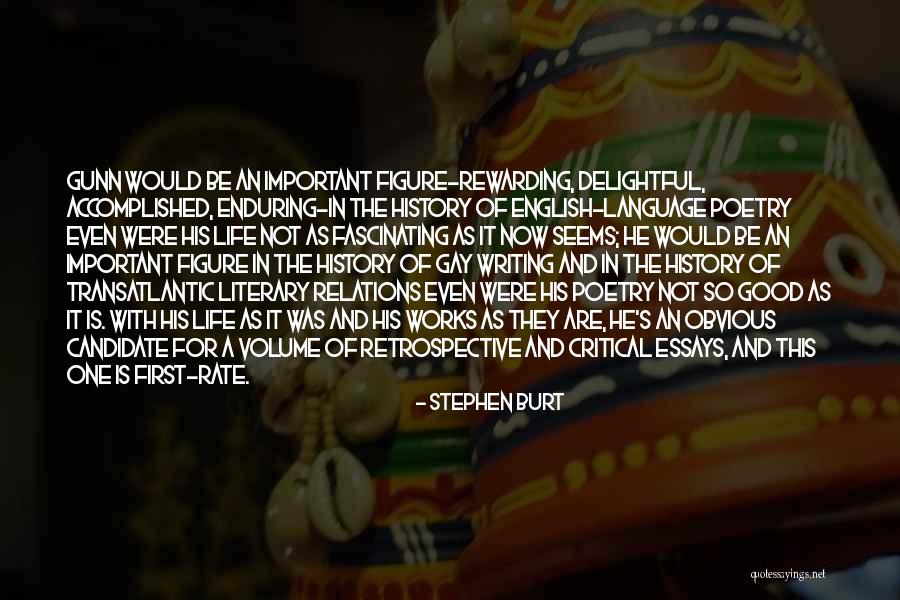 English History Quotes By Stephen Burt