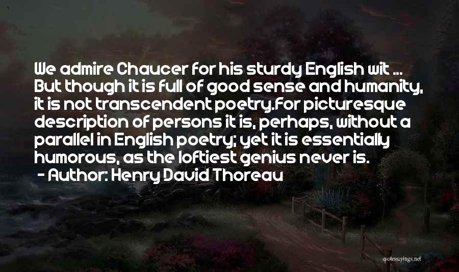 English Humorous Quotes By Henry David Thoreau