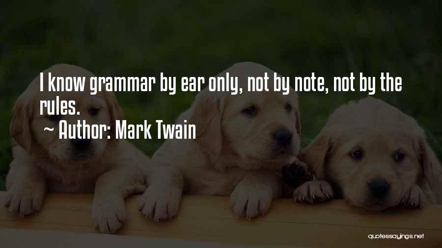 English Language Quotes By Mark Twain