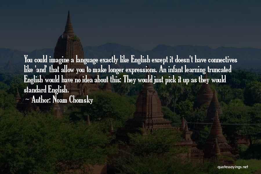 English Learning Quotes By Noam Chomsky