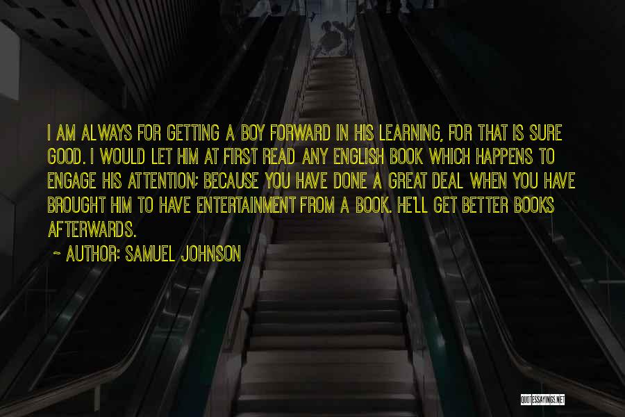English Learning Quotes By Samuel Johnson
