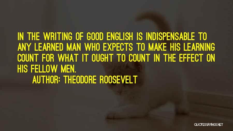 English Learning Quotes By Theodore Roosevelt