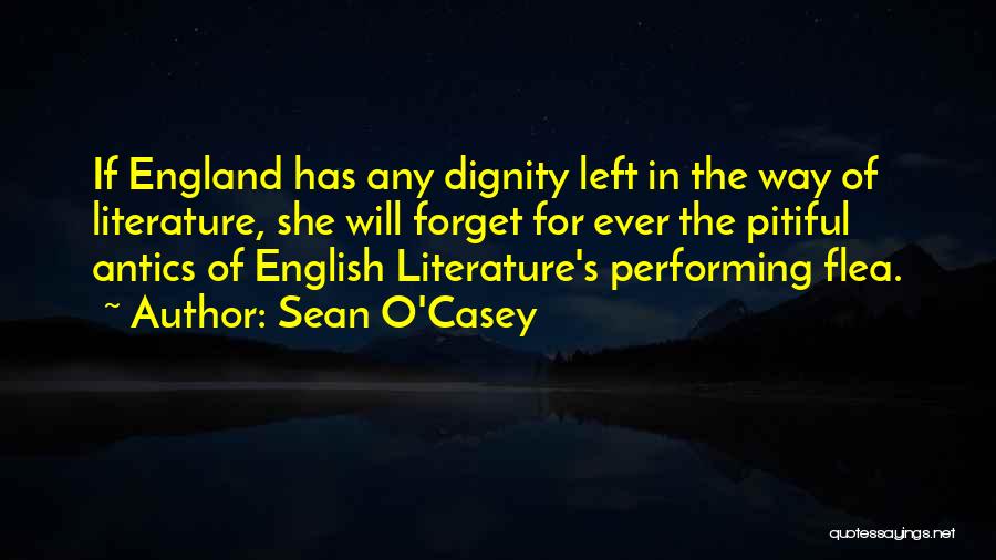 English Literature Best Quotes By Sean O'Casey