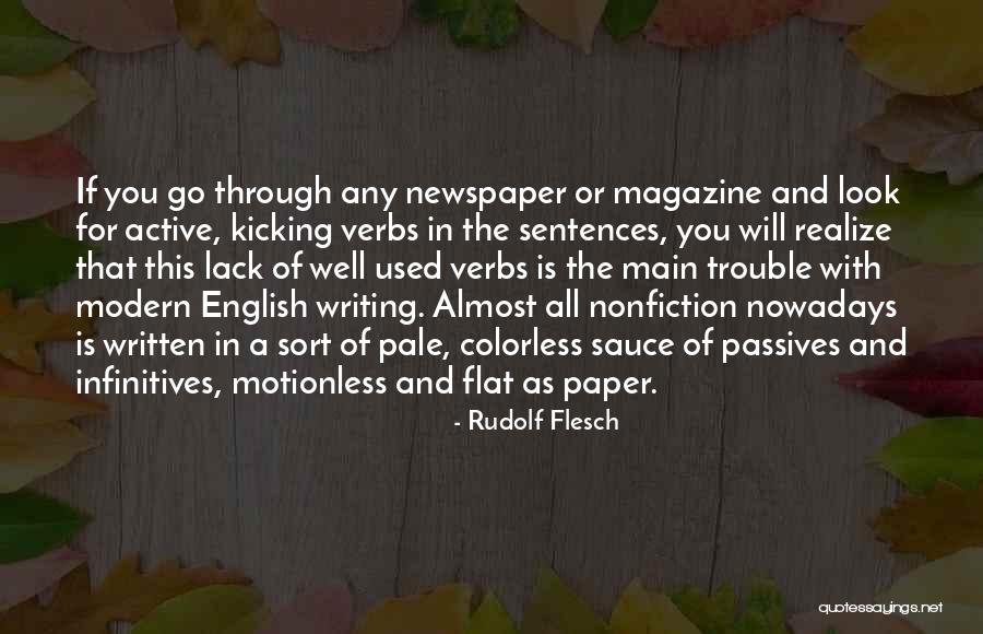 English Nonfiction Quotes By Rudolf Flesch English Nonfiction Quotes By Rudolf Flesch