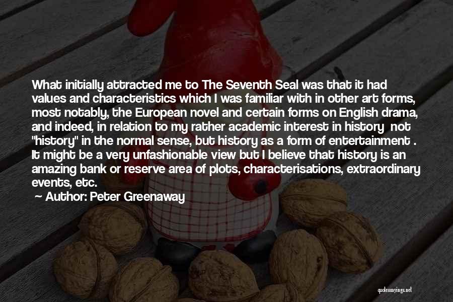 English Novel Quotes By Peter Greenaway