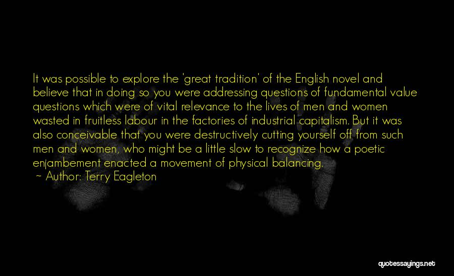 English Novel Quotes By Terry Eagleton