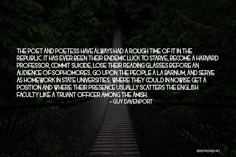 English Poet Quotes By Guy Davenport English Poet Quotes By Guy Davenport