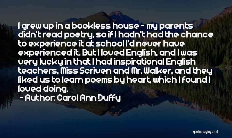 English Poetry And Quotes By Carol Ann Duffy