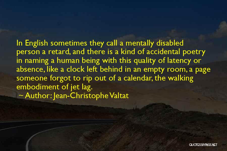 English Poetry And Quotes By Jean-Christophe Valtat